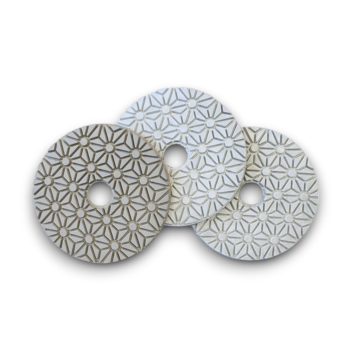 4" 3-Step Blizzard Polishing Pads