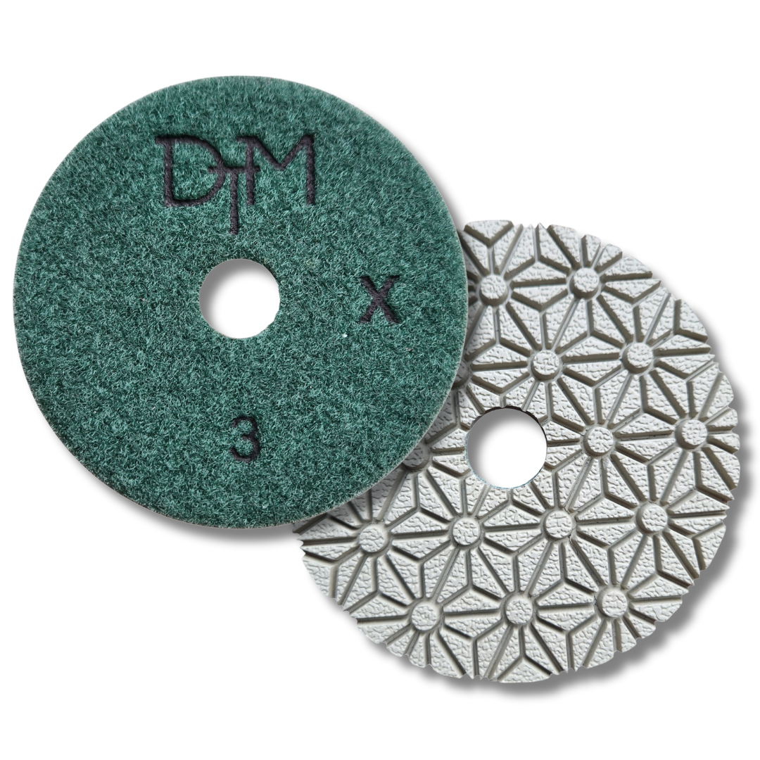 4" 3-Step MAX Polishing Pads