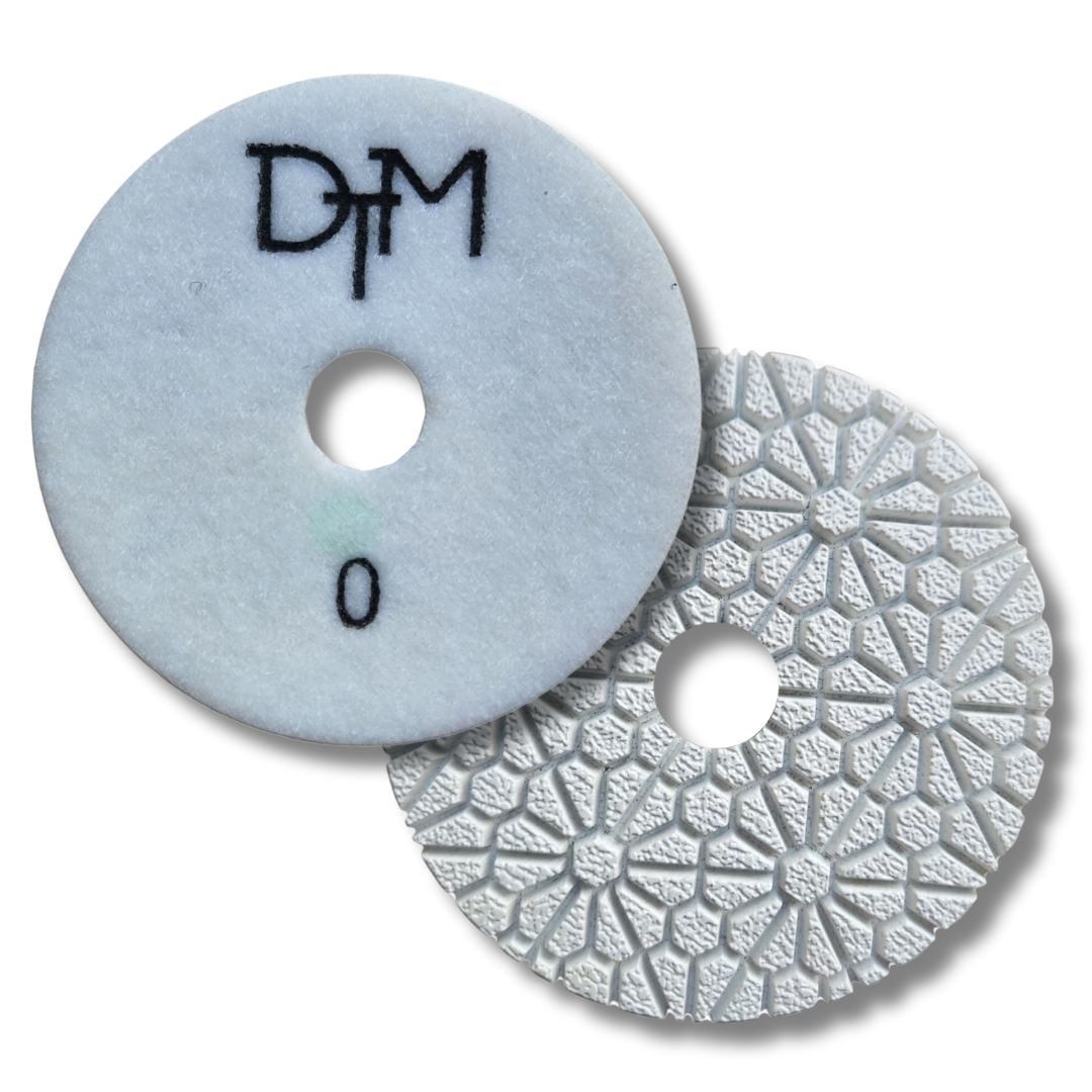 4" 3-Step Polishing Pads