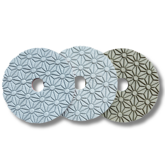 4" 3-Step MAX Polishing Pads
